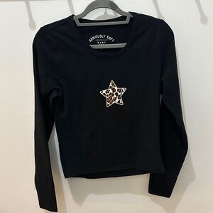 Aeropostale Seriously Soft Long Sleeve Baby Tee